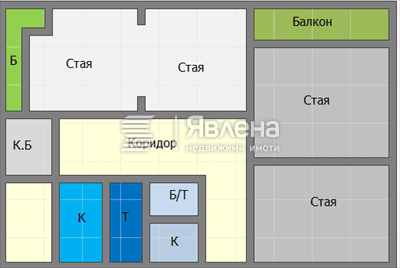 Схема на апартамента